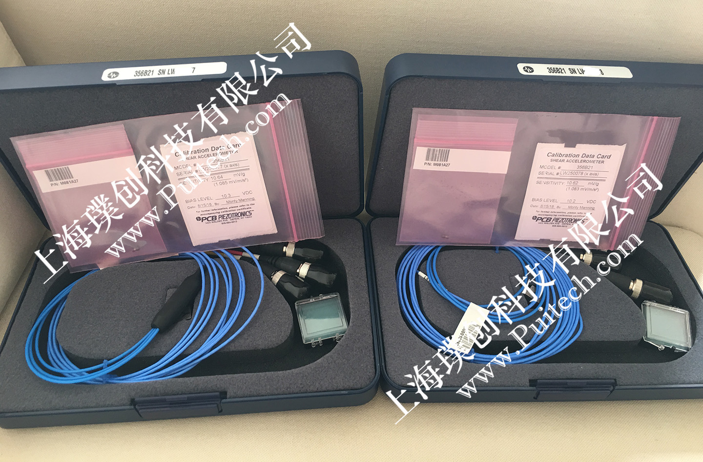 美国PCB 356B21三轴加速度传感器交货验收