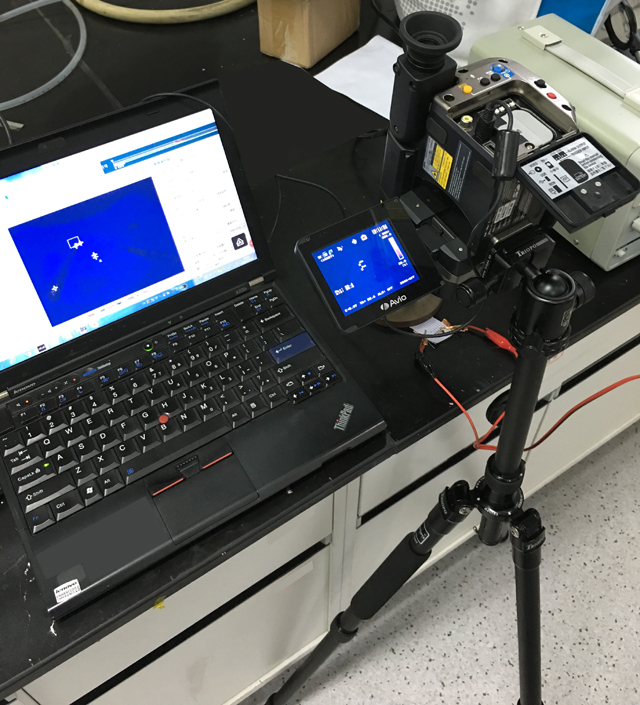 Avio(NEC) R550红外热像仪 石墨烯材料研发